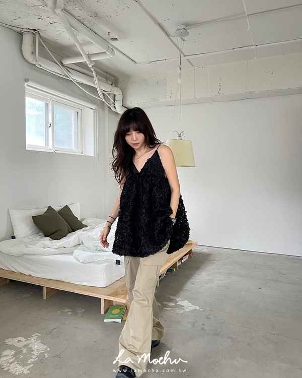 (限量商品)無聲縮口工作褲